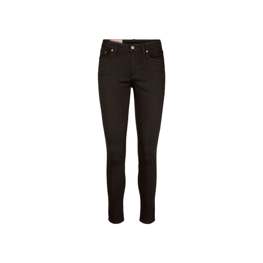 Acne Studios Black Cotton Skinny Jeans for Women