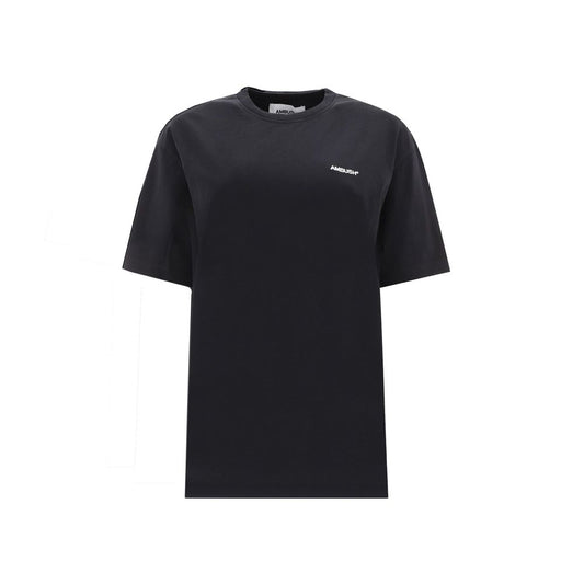 Ambush Black Cotton T-Shirt for Women