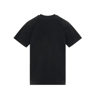 Ambush Black Cotton T-Shirt for Women