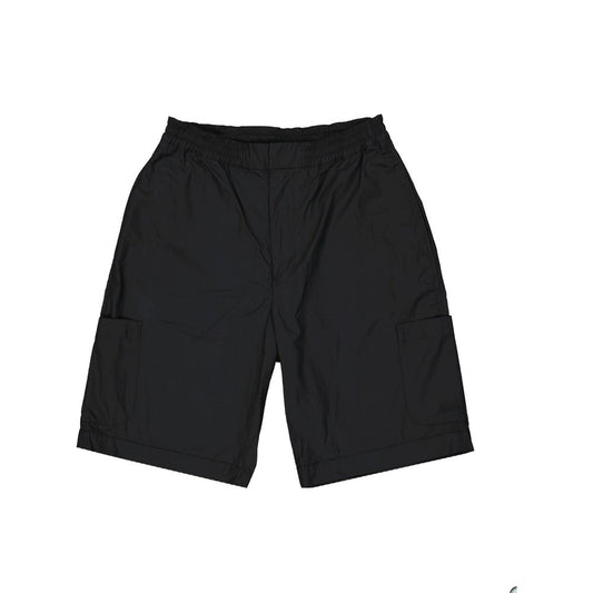 Ambush Black Cotton Shorts for Men