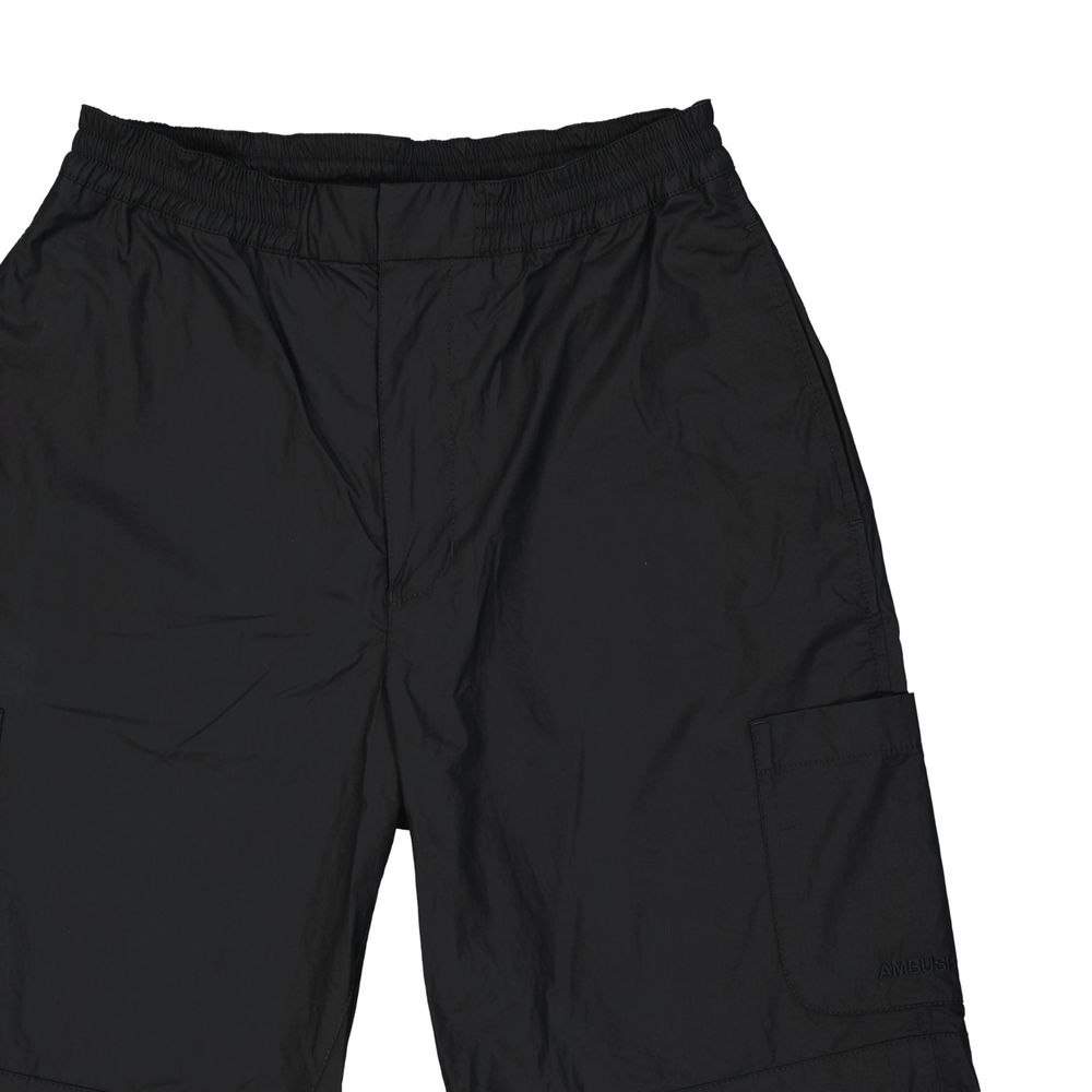 Ambush Black Cotton Shorts for Men