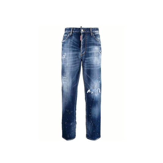 Dsquared2 Blue Cotton Jeans Denim for Women