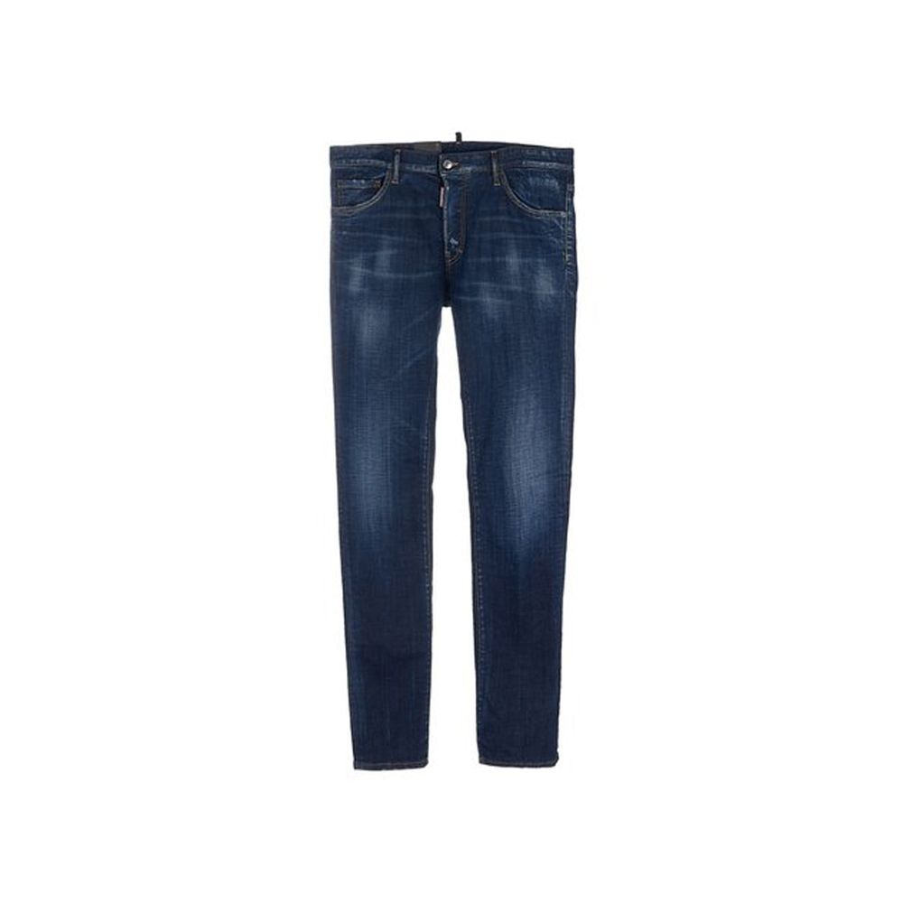 Dsquared2 Blue Cotton Skinny Jeans: The Ultimate Wardrobe Statement