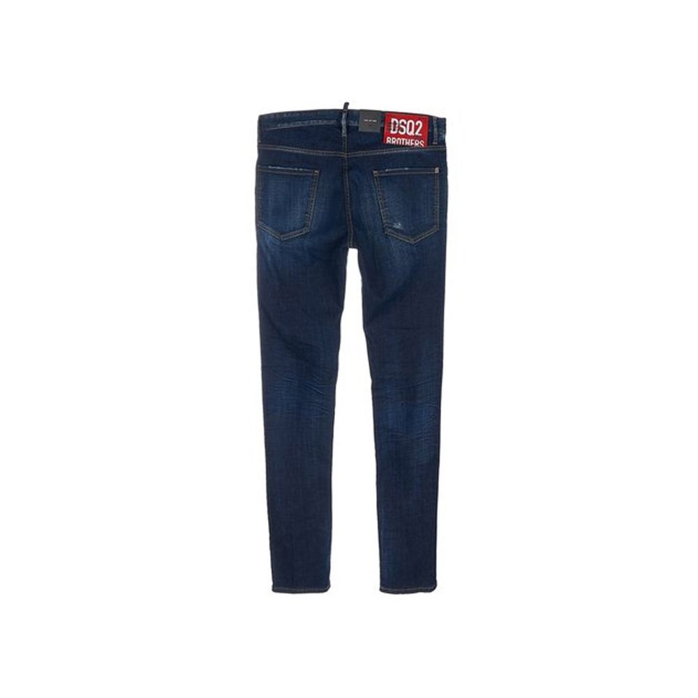 Dsquared2 Blue Cotton Skinny Jeans: The Ultimate Wardrobe Statement
