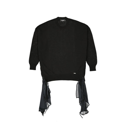 Dsquared2 Black Cotton Sweatshirt