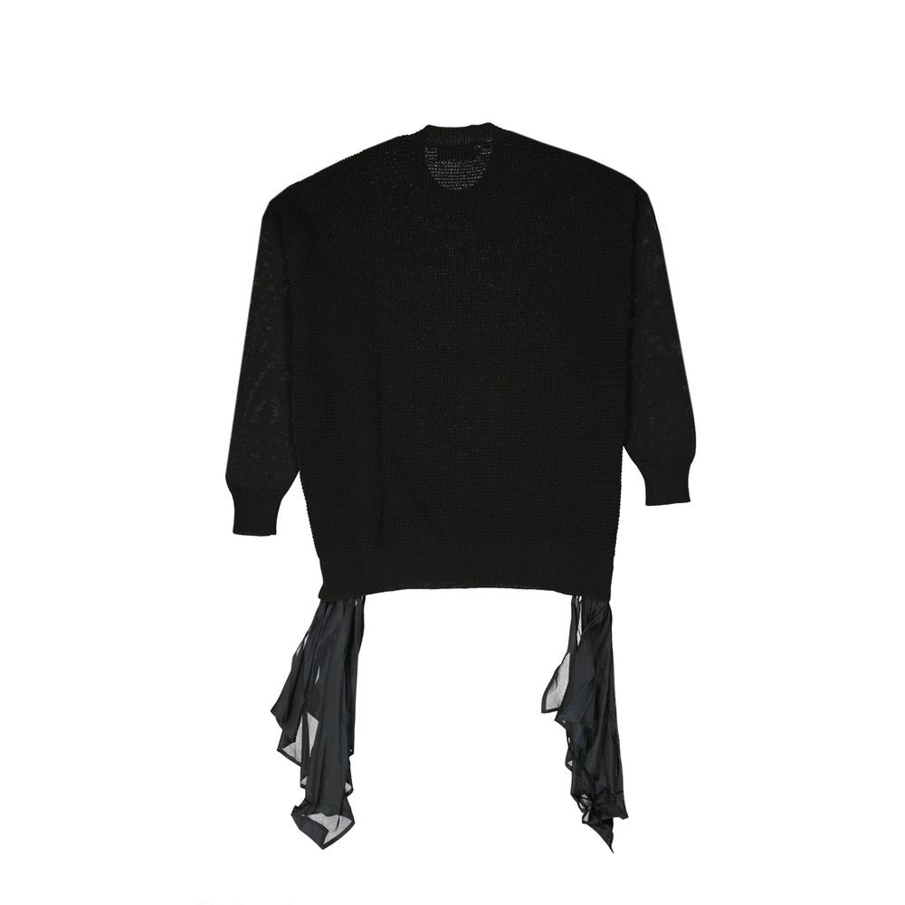 Dsquared2 Black Cotton Sweatshirt