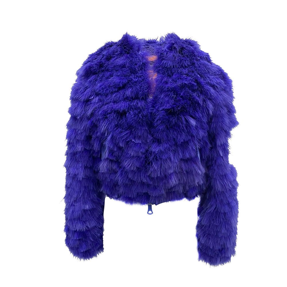 Dsquared2 Blue Feather Bomber