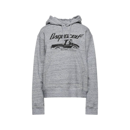 Dsquared2 Gray Cotton Sweatshirt
