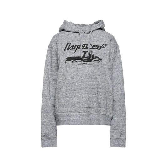 Dsquared2 Gray Cotton Sweatshirt