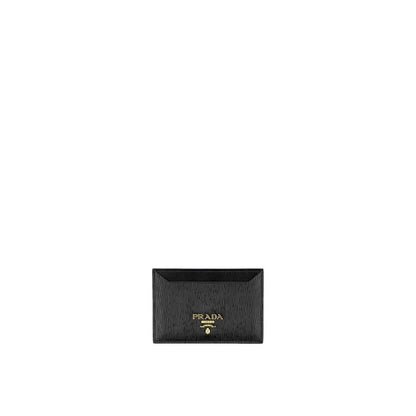 Prada Black Calfskin Wallet – A Refined Accessory for Modern Luxury