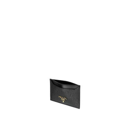 Prada Black Calfskin Wallet – A Refined Accessory for Modern Luxury