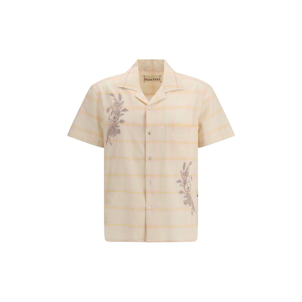 Bazist Multicolor Cotton Shortsleeve Shirt