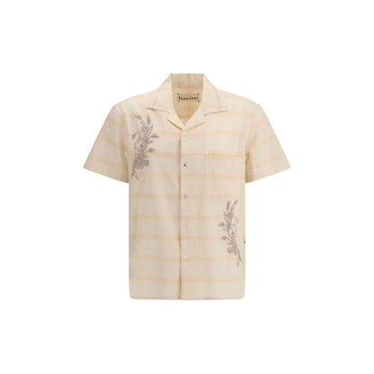 Bazist Multicolor Cotton Shortsleeve Shirt