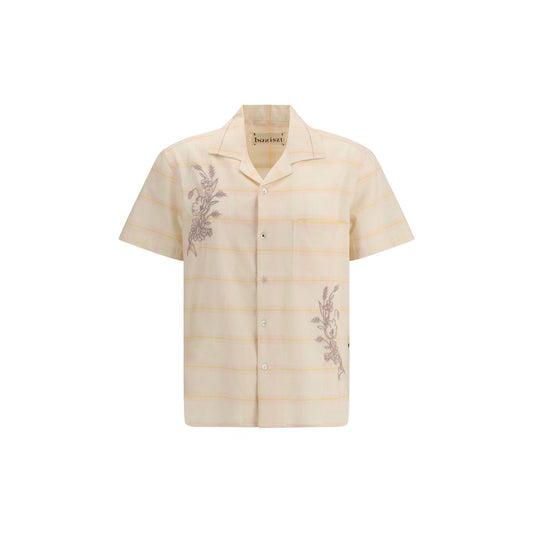 Bazist Multicolor Cotton Shortsleeve Shirt