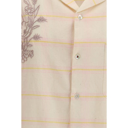 Bazist Multicolor Cotton Shortsleeve Shirt