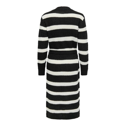 Jacqueline De Yong Black Marabou Cardigan