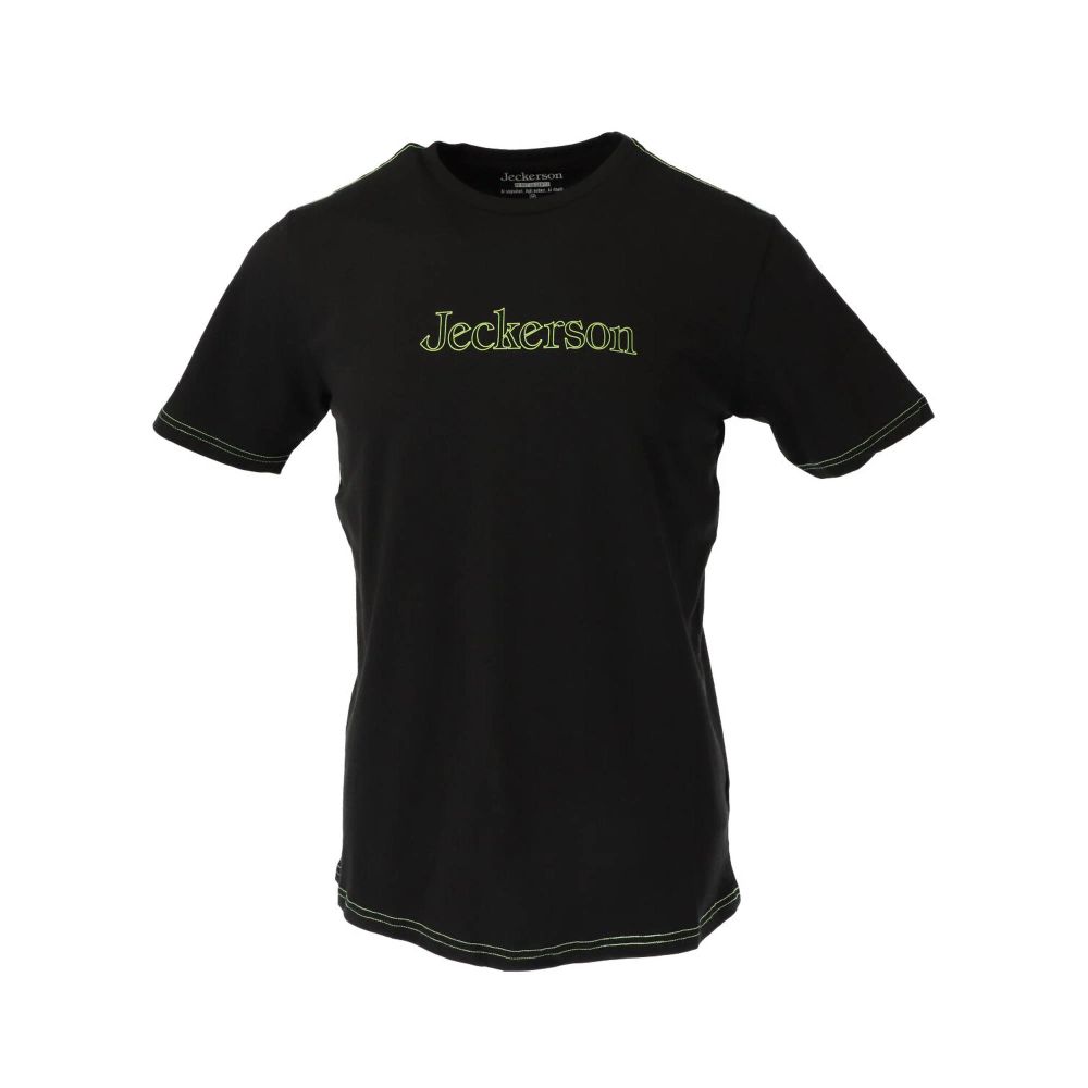 Jeckerson Black Cotton T-Shirt - Timeless Comfort and Style