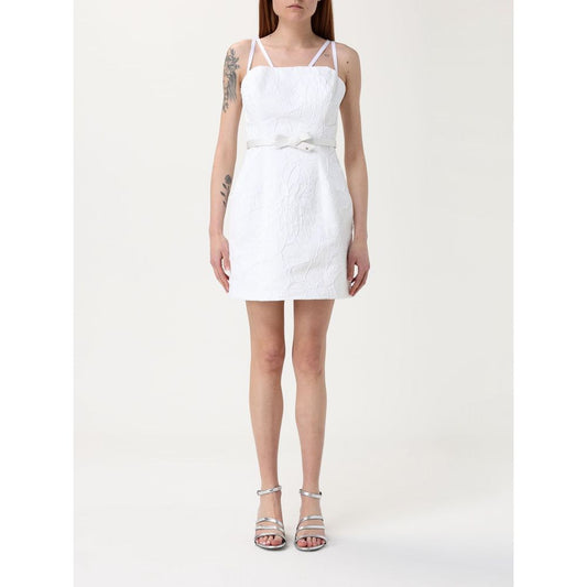 Elisabetta Franchi White Mini Dress