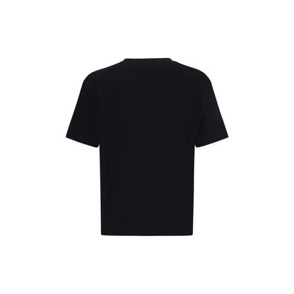 Valentino Black Cotton Made in Valentino T-Shirt
