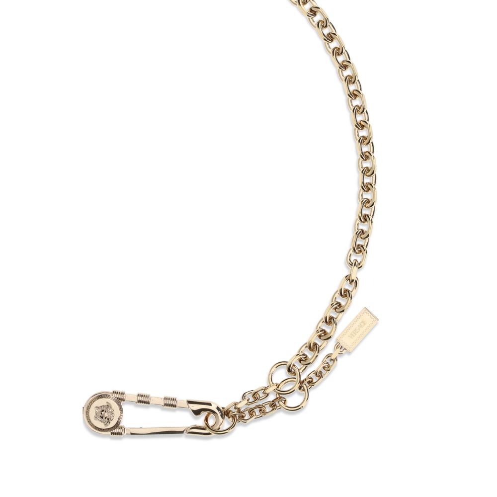 Versace Gold Metal Belt - A Statement of Luxury