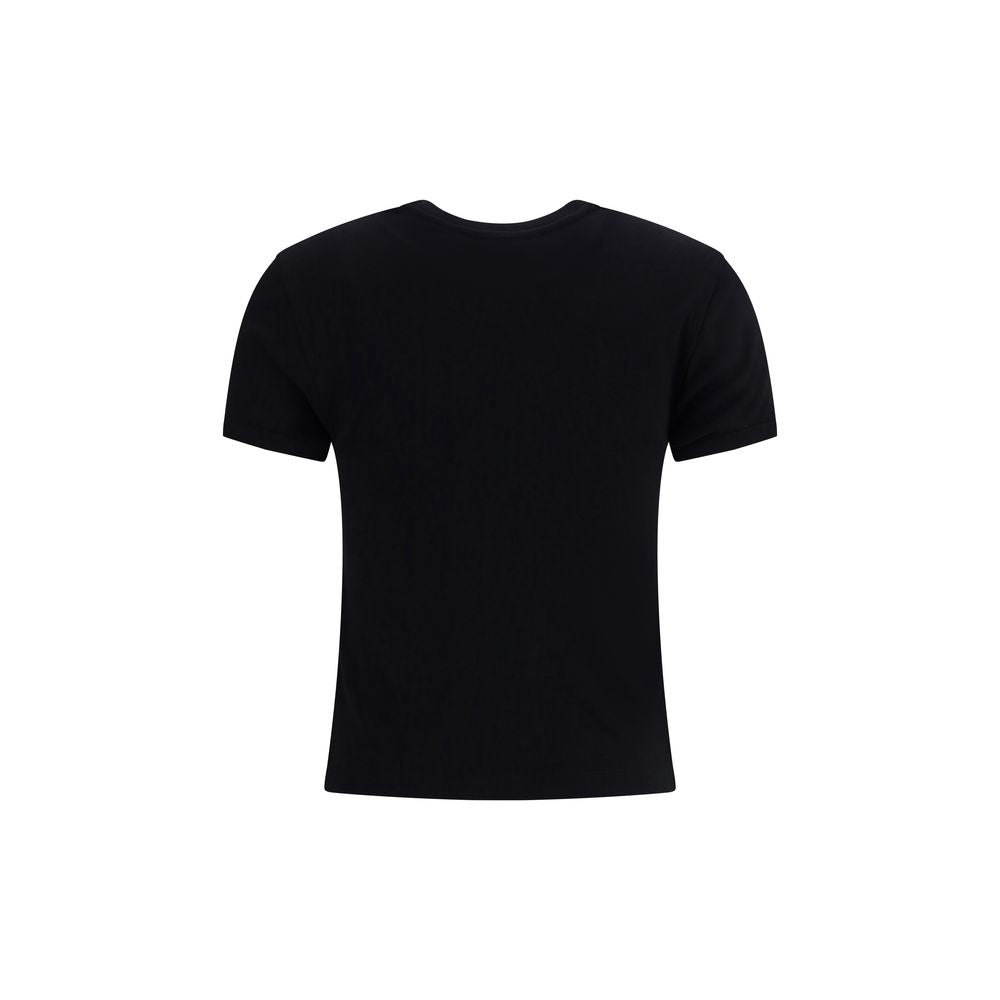 Coperni Black Cotton T-Shirt - The Baby Tee
