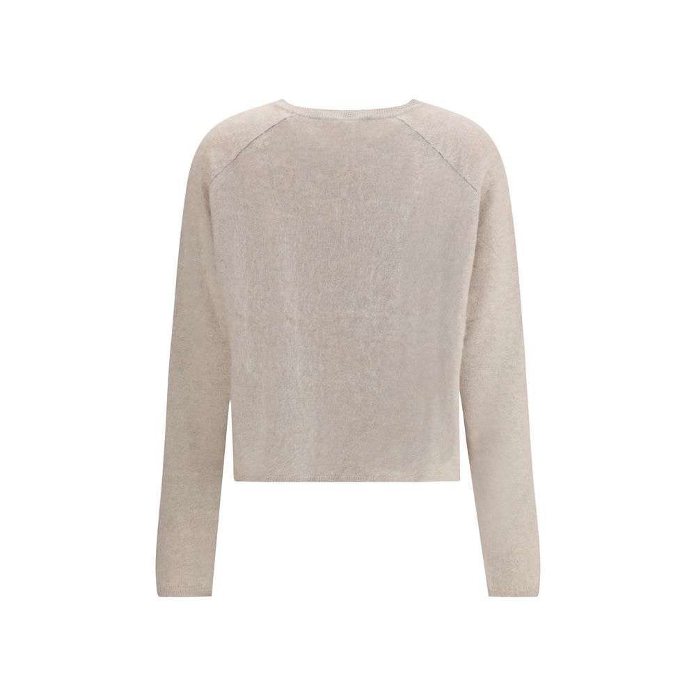 Lisa Yang Beige Cashmere Lexia Sweater