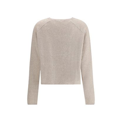 Lisa Yang Beige Cashmere Lexia Sweater