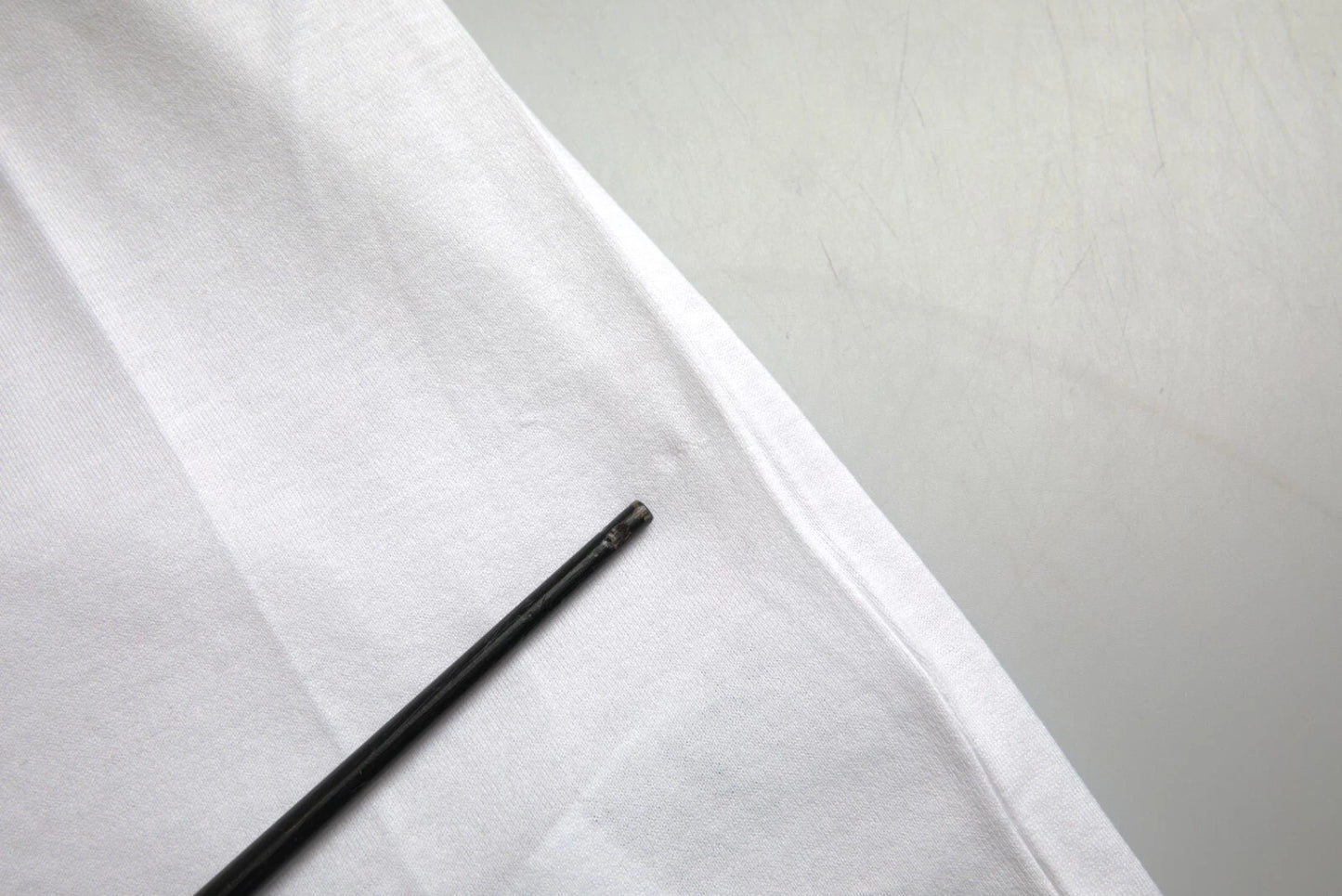 Dolce & Gabbana White Logo Patch Cotton Crew Neck T-shirt