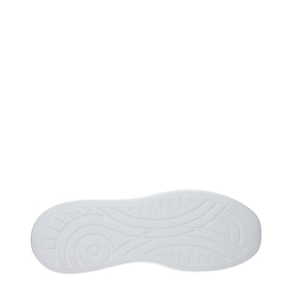 Philipp Plein White Leather Low Top Sneakers – Stylish Elegance