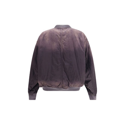 Maison Mihara Yasuhiro Aged Flight Jacket - Black Rayon