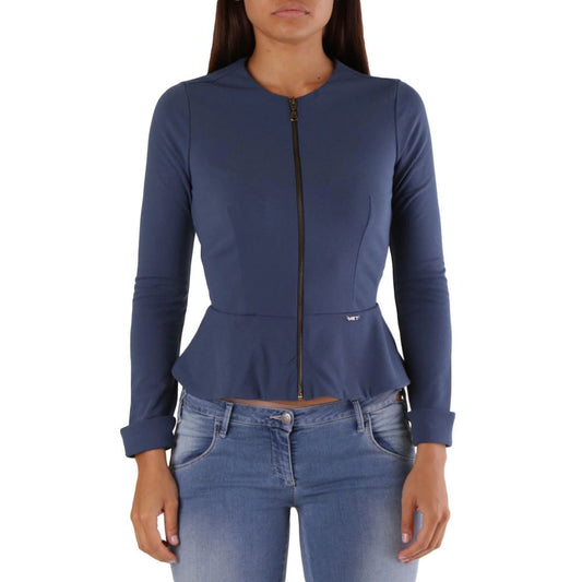 Met Blue Polyamide Shell Jacket