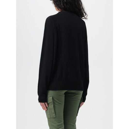 Woolrich Black Cashmere Sweatshirt for Women