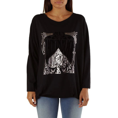 Met Black Viscose Sweatshirt