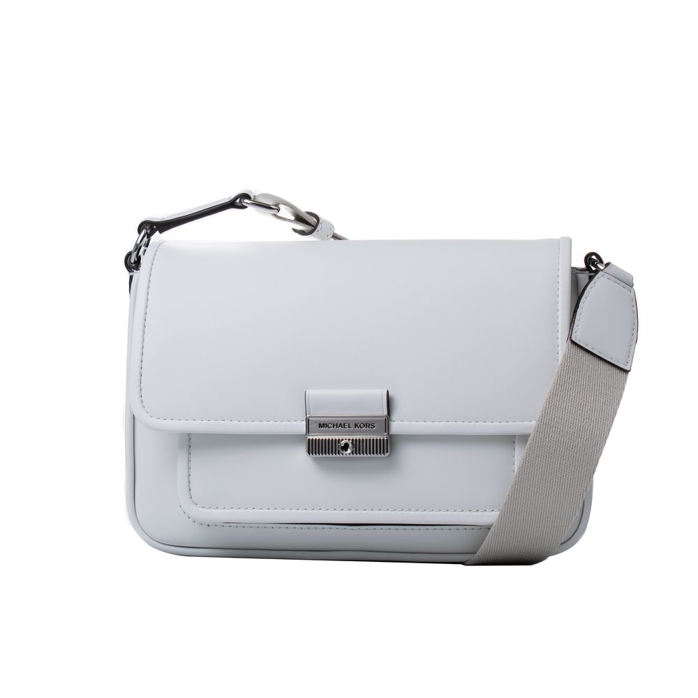 Michael Kors White Leather Shoulder Bag - Bradshaw Collection