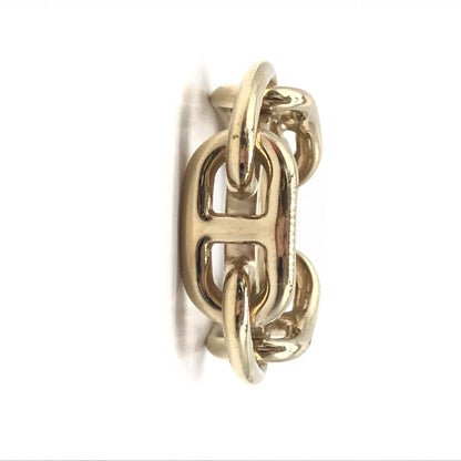 Hermès Gold-Plated Scarf Ring Accessory