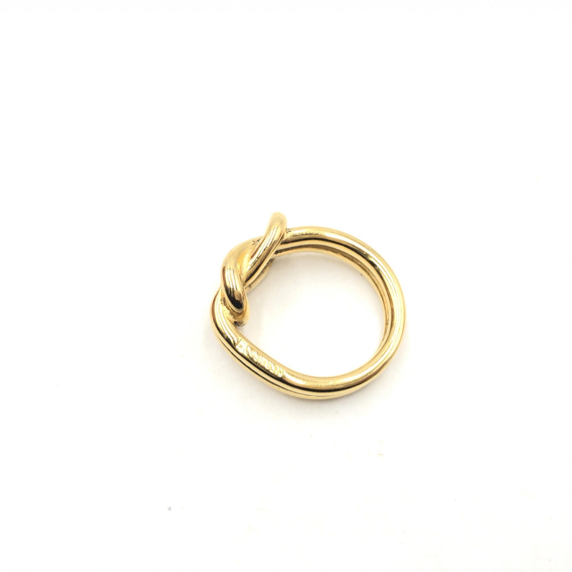 Hermès Hermes Vintage And Antique Plain Gold Ring