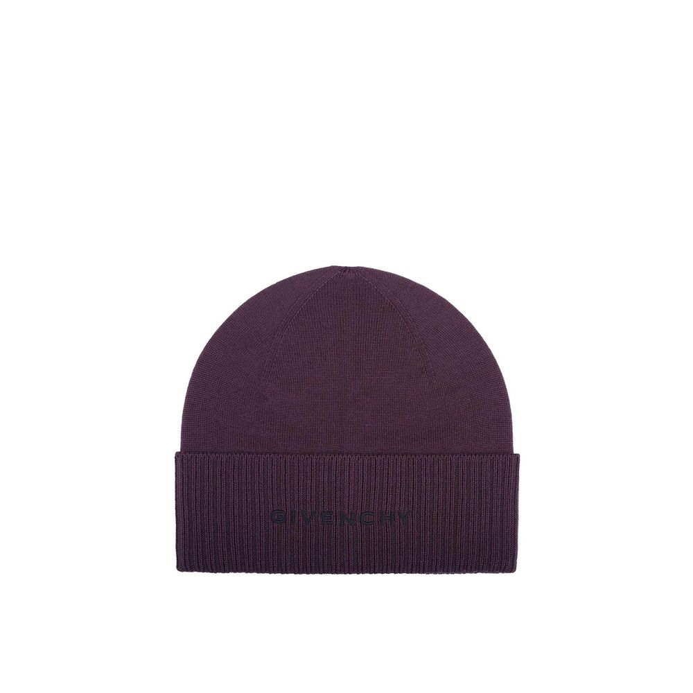 Givenchy Purple Wool Beanie: A Statement of Elegance and Edge