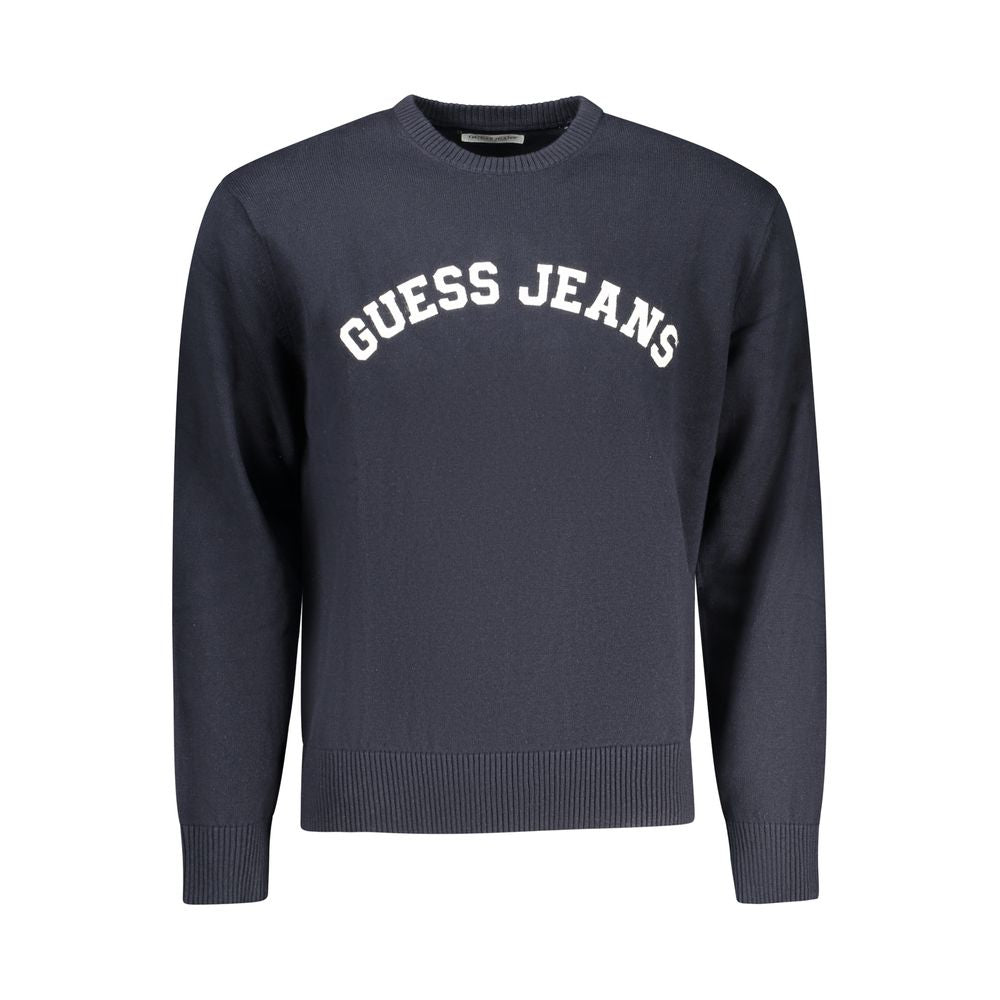 Guess Jeans Blue Cotton Sweatshirt