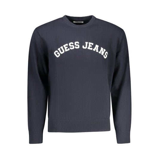 Guess Jeans Blue Cotton Sweatshirt