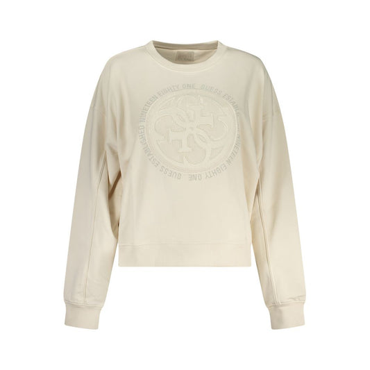 PEPE JEANS White Cotton Women Sweatshirt