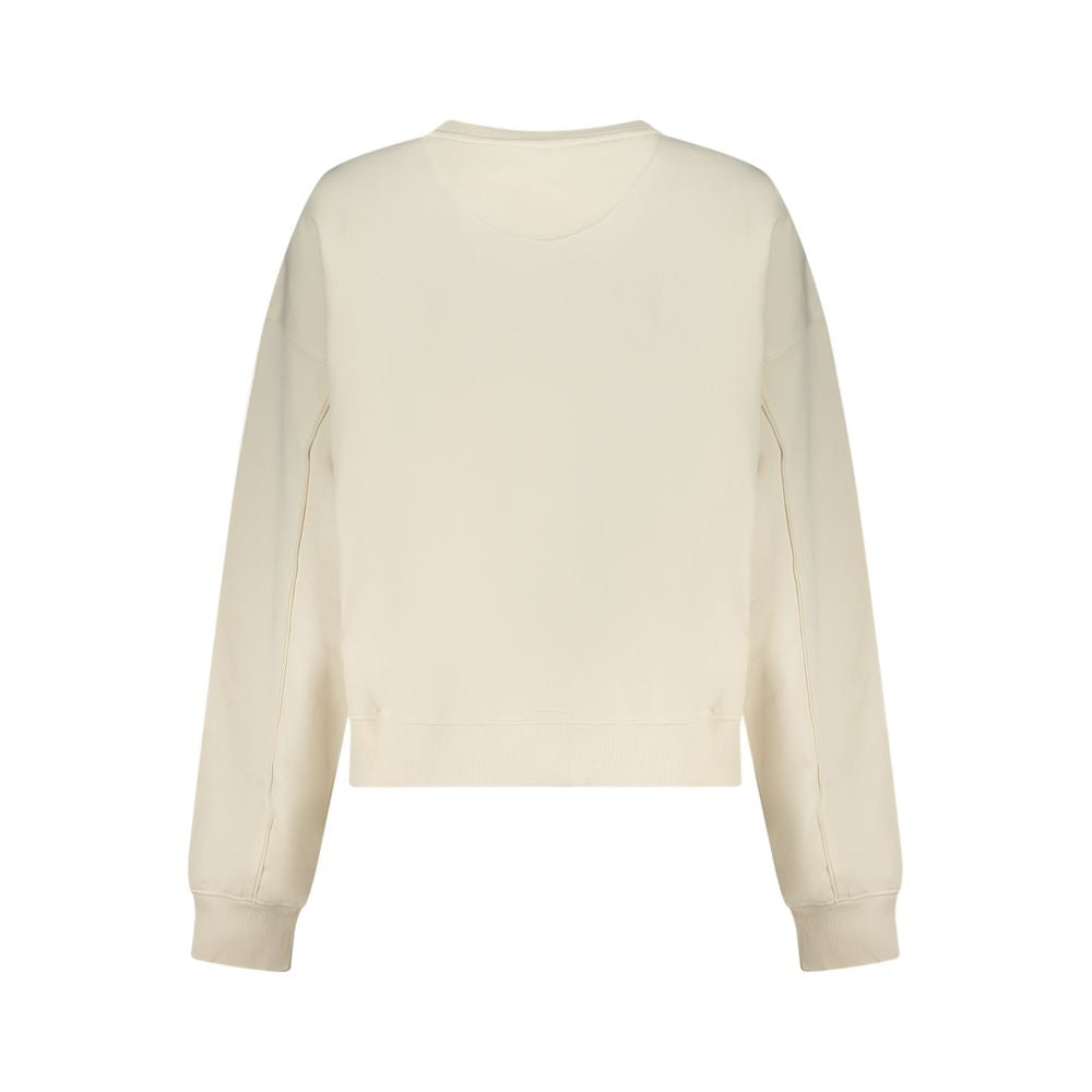 PEPE JEANS White Cotton Women Sweatshirt