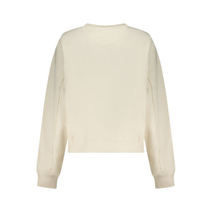 PEPE JEANS White Cotton Women Sweatshirt