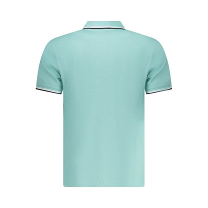 North Sails Azzurro Cotton Men Polo Shirt - S