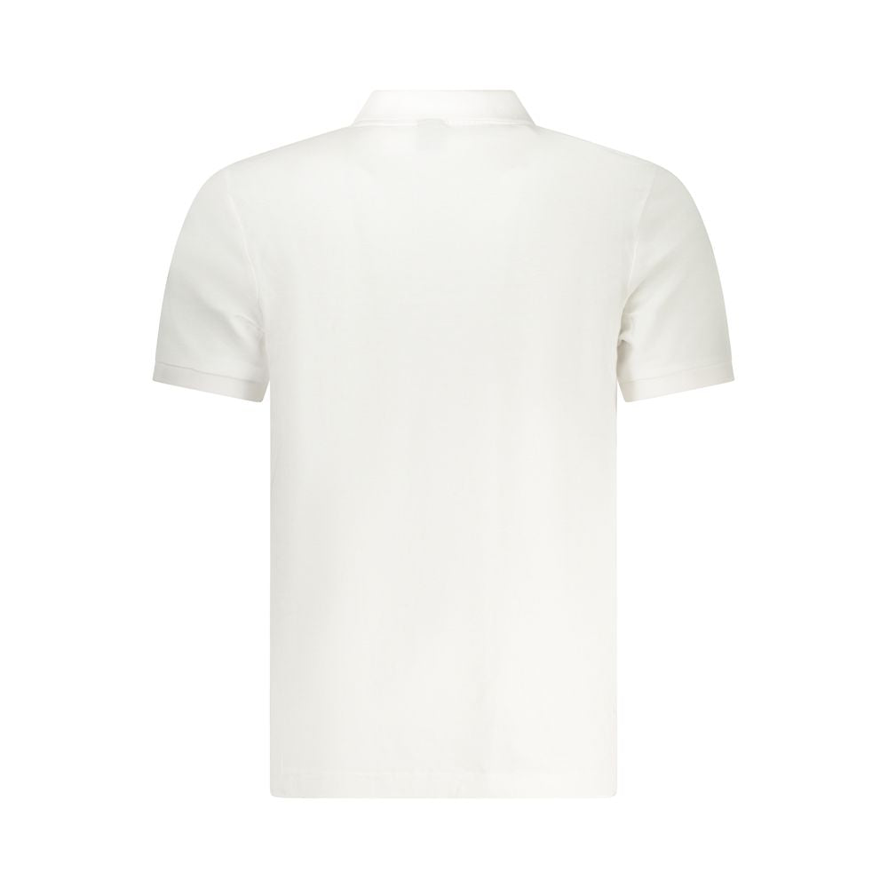 North Sails White Cotton Men's Polo Shirt - Timeless Elegance