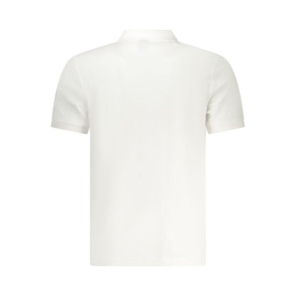 North Sails White Cotton Men's Polo Shirt - Timeless Elegance