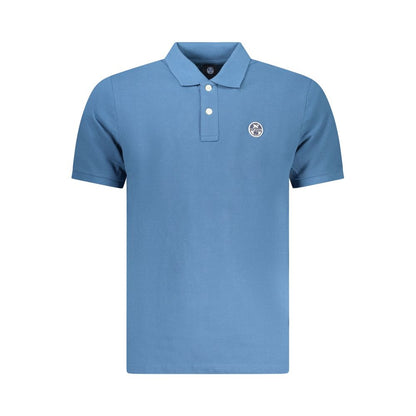 North Sails Blue Cotton Men Polo Shirt in Rosso Red