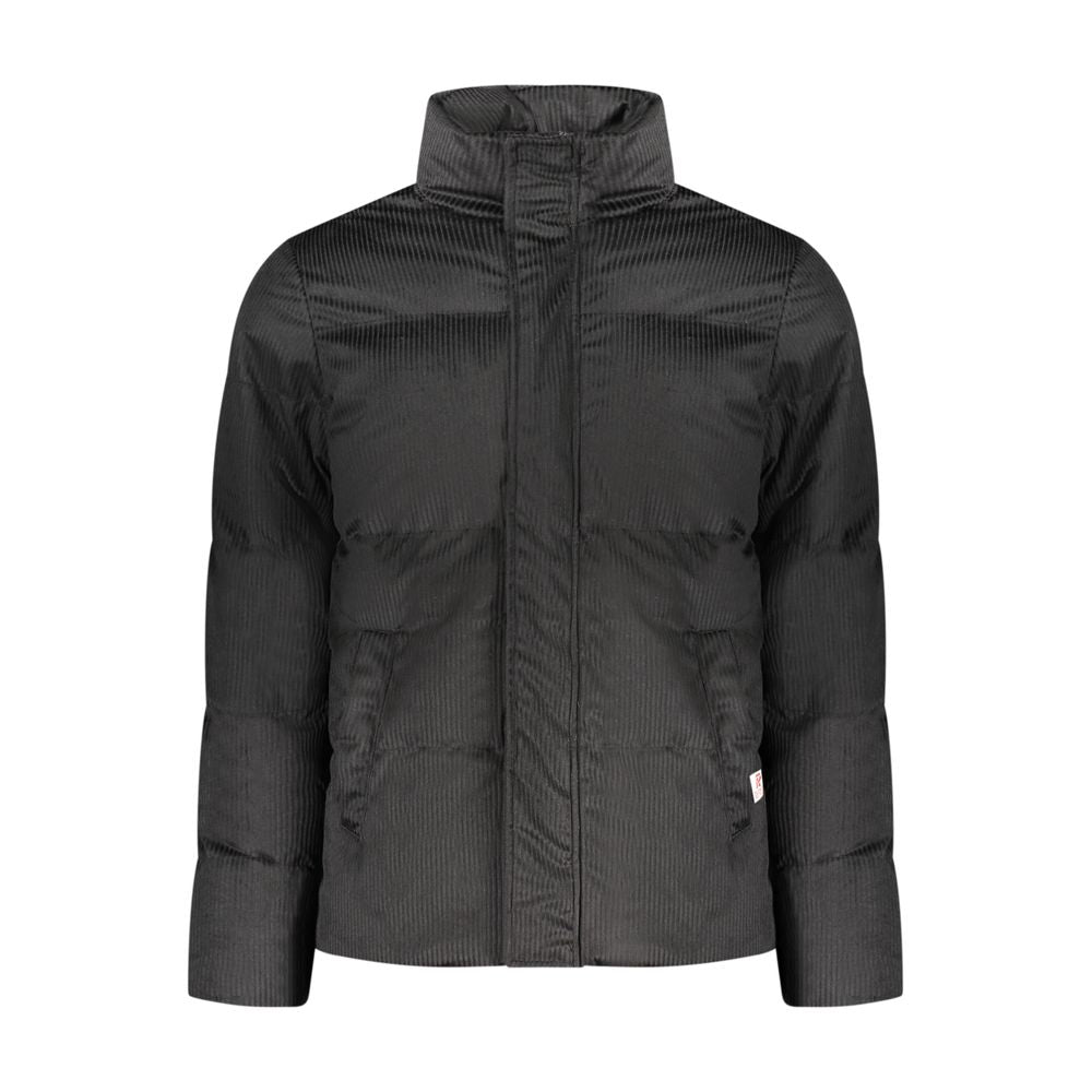 RIFLE Black Polyester Men's Jacket