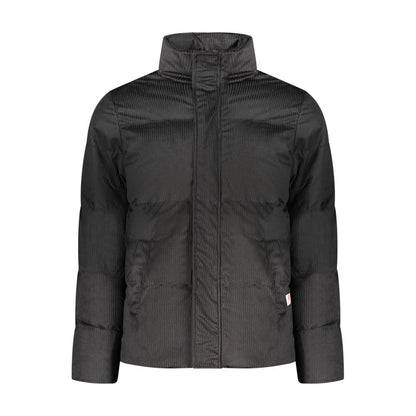RIFLE Black Polyester Men's Jacket