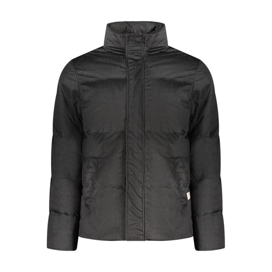RIFLE Black Polyester Men's Jacket