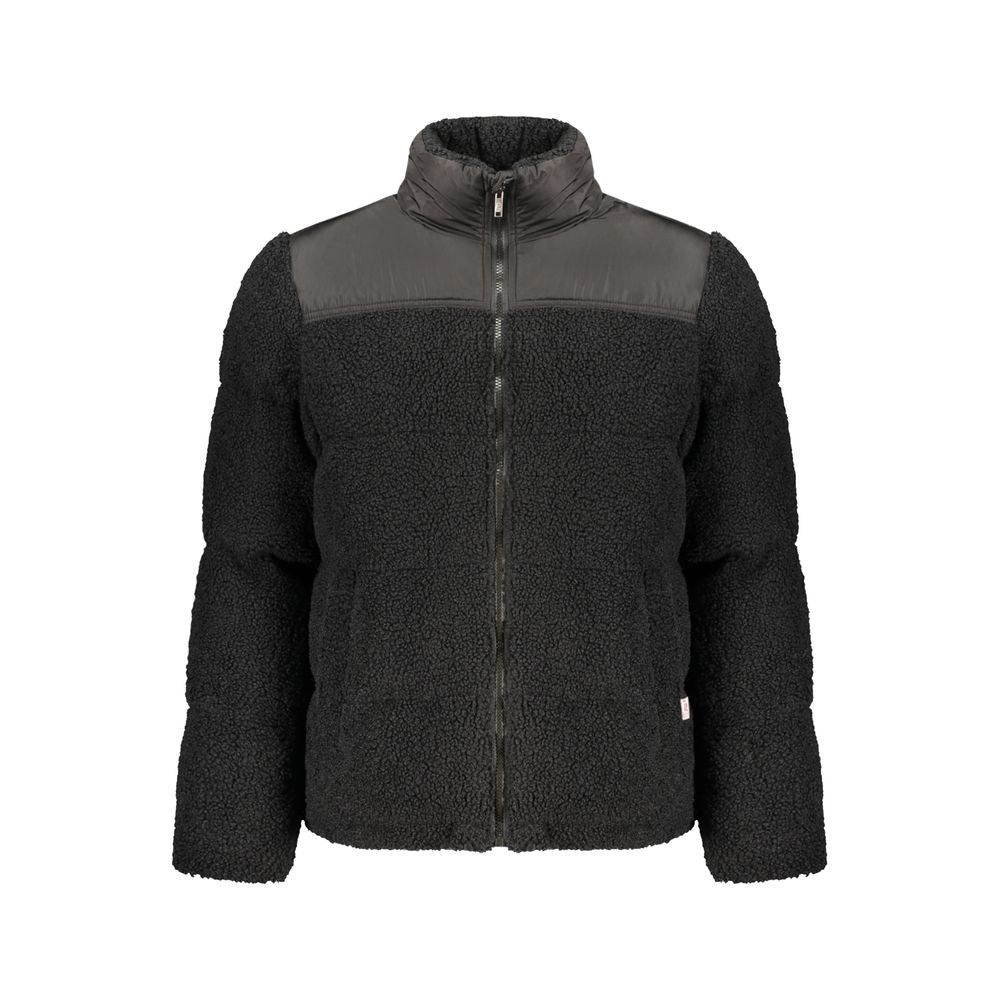 RIFLE Black Polyester Men's Jacket